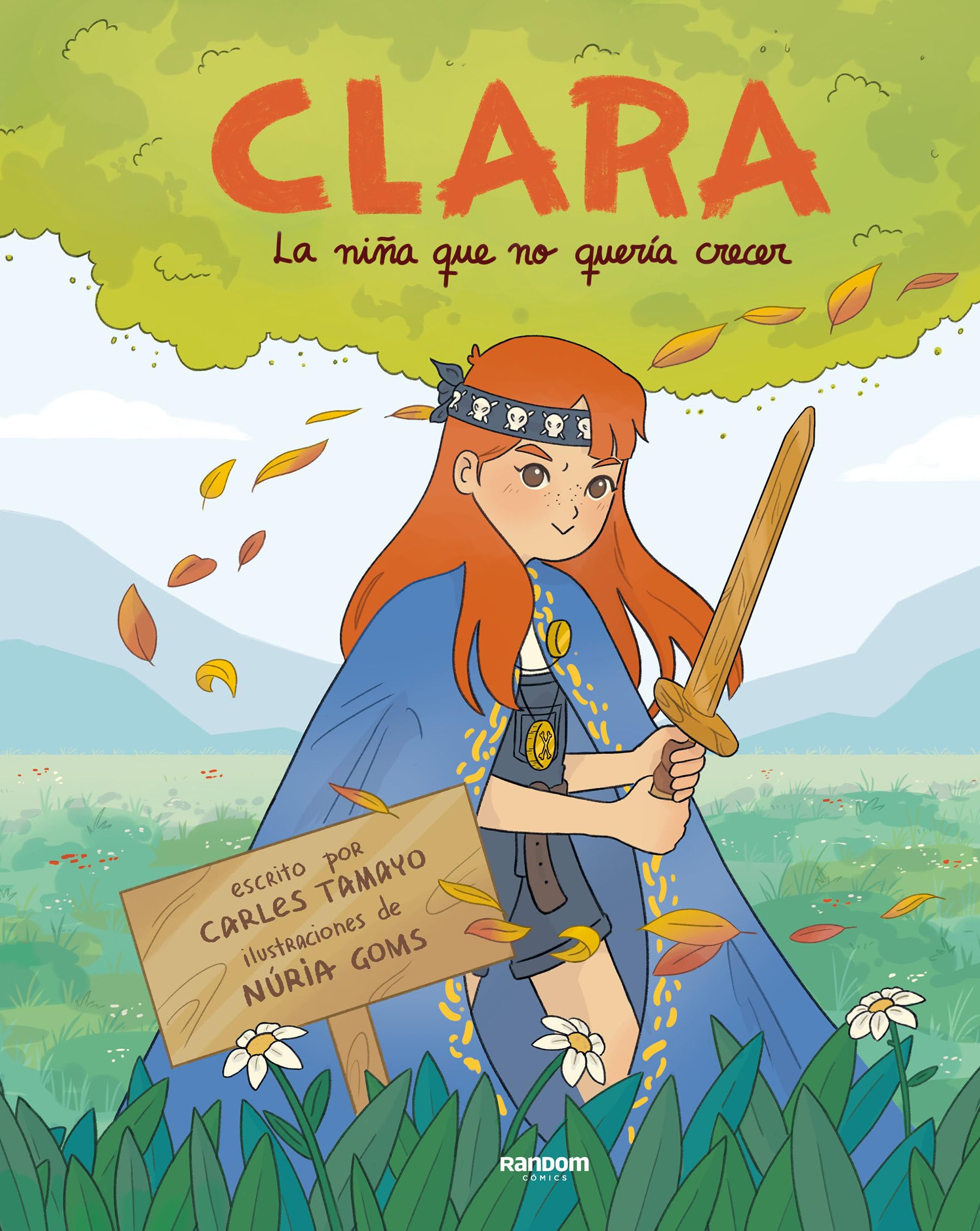 Clara. La niña que no quería crecer (Random Cómics)