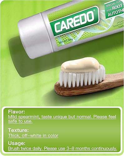 Miniatura 5 de CAREDO Pasta de dientes especial para reparación de encías para evitar la terapia de conducto radicular, pasta de reparación dental para el cuidado