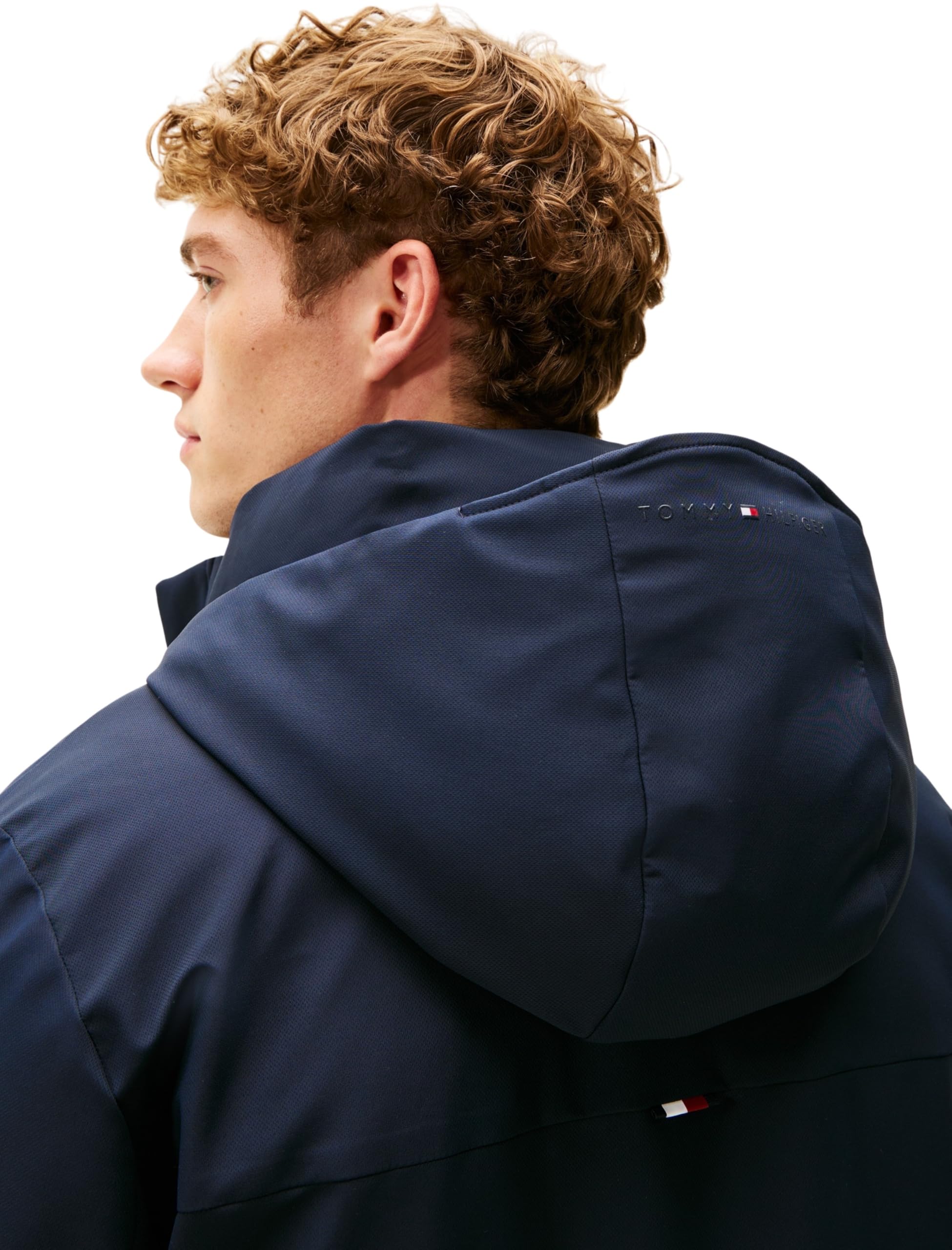 Tommy Hilfiger Abrigo Hombre Tech Padded Parka con capucha