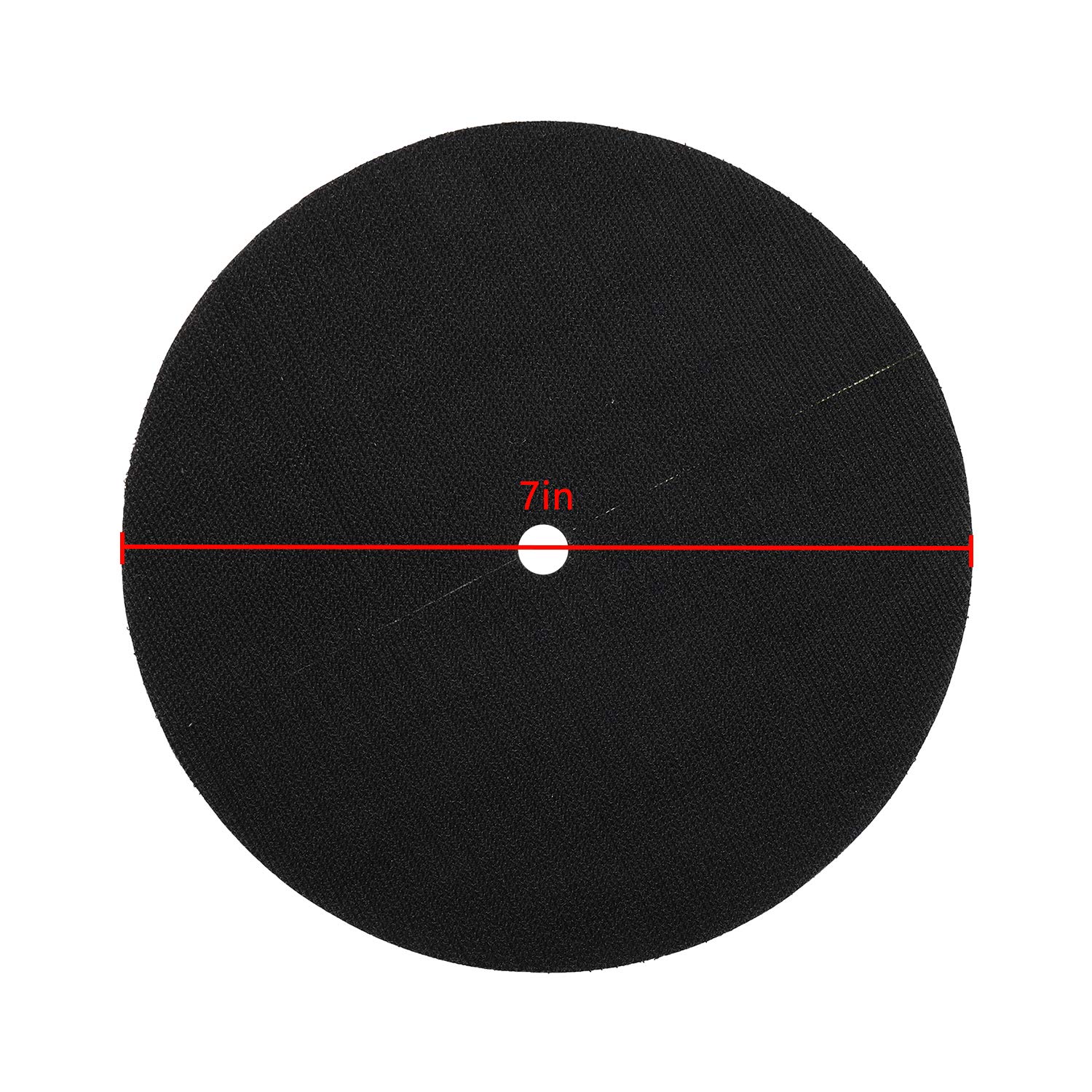 7" Aluminum Backer Pad Hook and Loop Backing Pad with 5/8-11 Thread