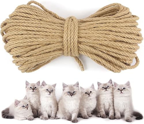 Miniatura 18 de Muelles de cuerda de manila tratada de 1.25 pulgadas x 50 pies para embarcaciones de árboles y granja