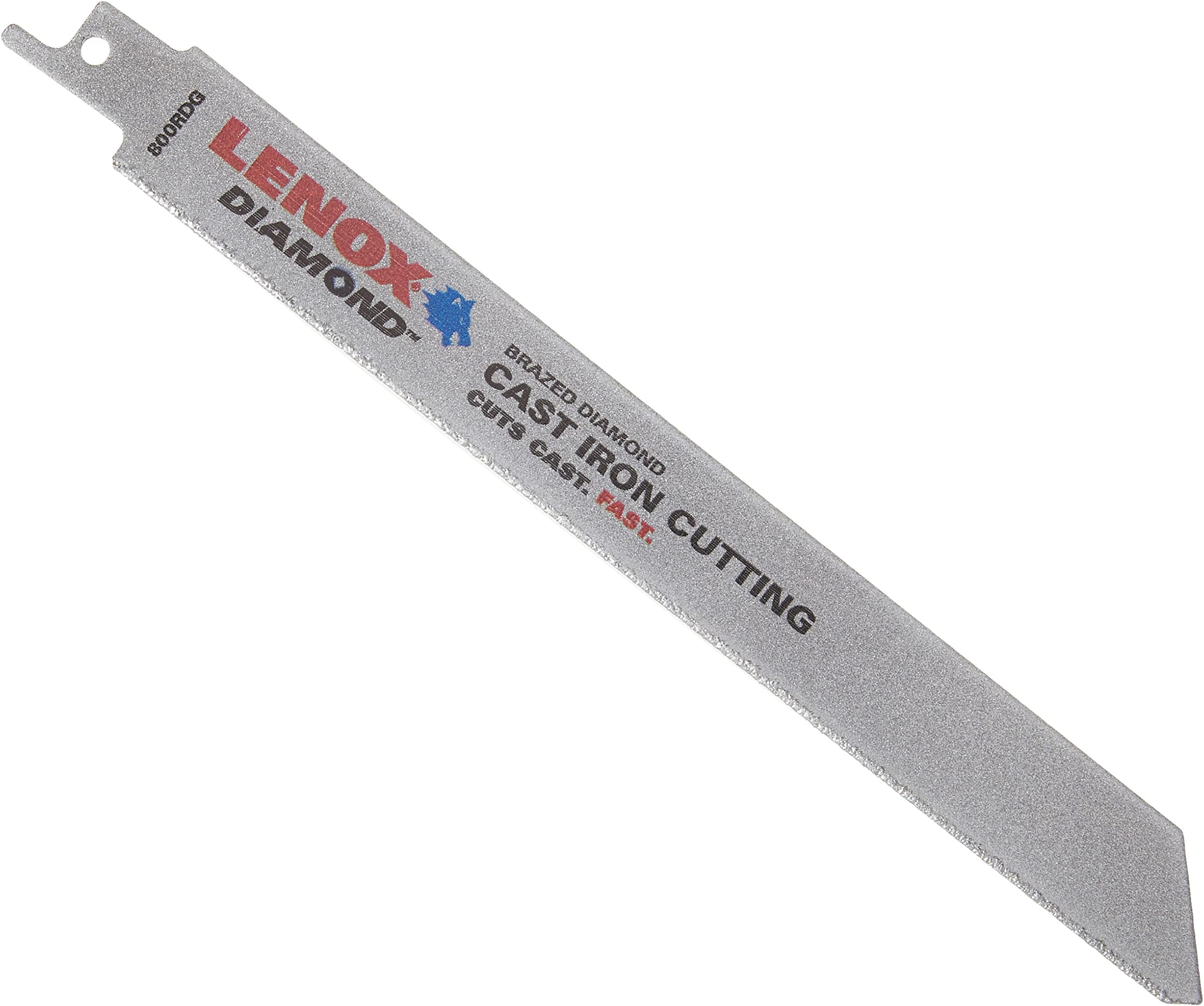 LENOX Reciprocating Saw Blade, DoubleTang, Diamond Grit, 9Inch