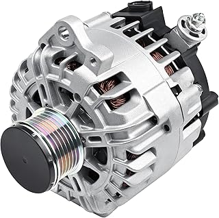 New Alternator Fit for L4 2.5L Nissan 2007-2012 Altima, 2007-2012 Sentra, 2011-2013 Rogue, 2014 2015 Rogue Select, Replacement for 11258, 23100-JA02A, TG12C032, AVA0074, TG12S217, 11258N