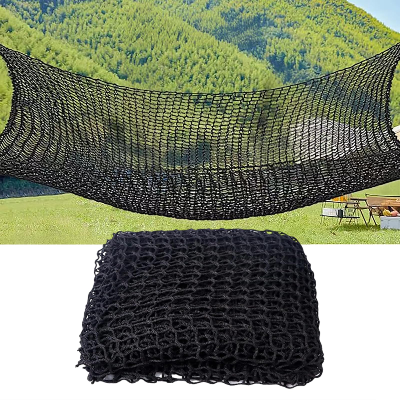 Siatka do wspinaczki, rusztowanie do wspinaczki, huśtawka, dwuwarstwowa siatka ochronna, na plac zabaw na zewnątrz, do wewnątrz i ogrodu(Size:1x5m)