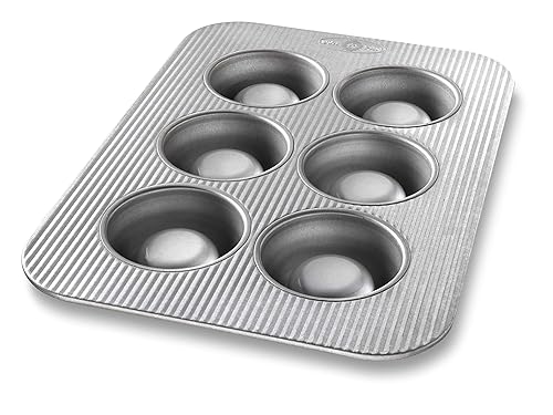 USA Pan Nonstick Brownie Bowl Pan, 6 Cup, Aluminized Steel