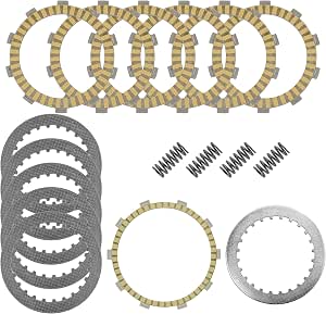 FOUR 4 CLUTCH FRICTION DISC PLATES / YAMAHA TRI-MOTO YT125 YT175 / 3X3...