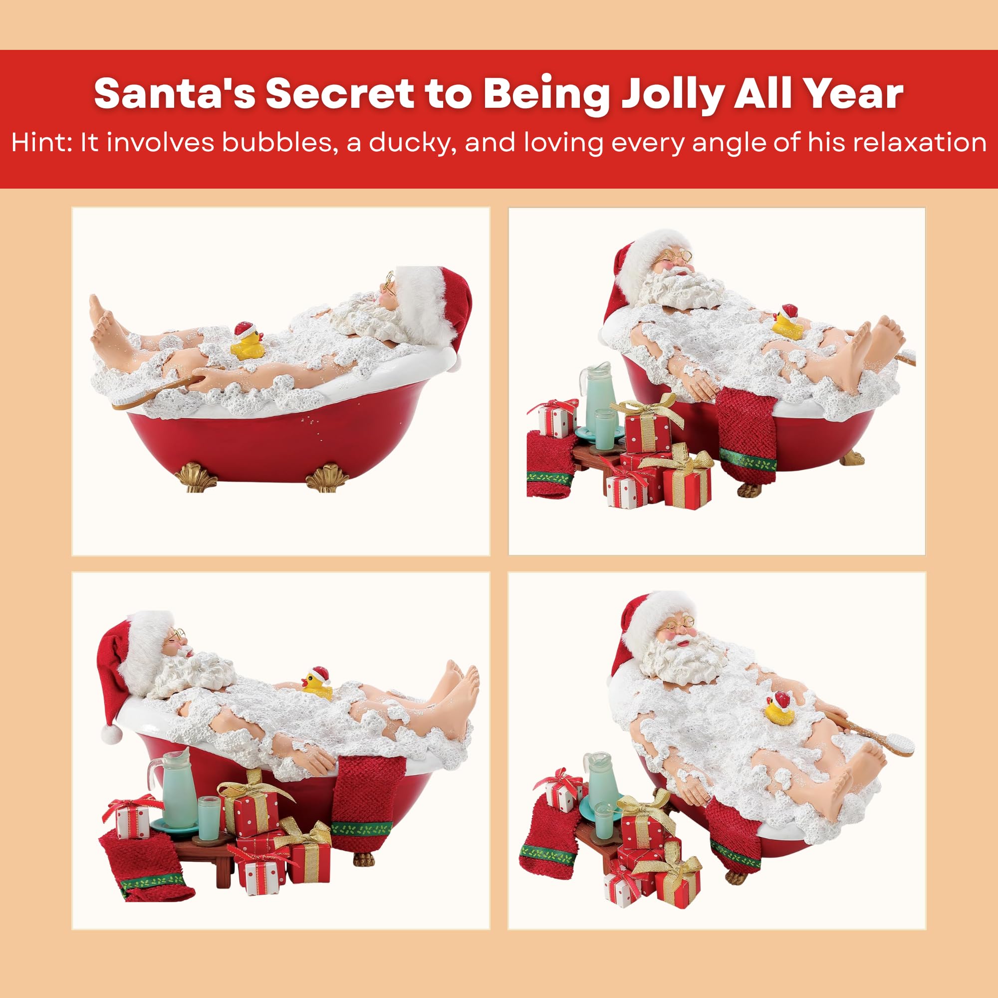Department 56 Possible Dreams Santa Figurine Set