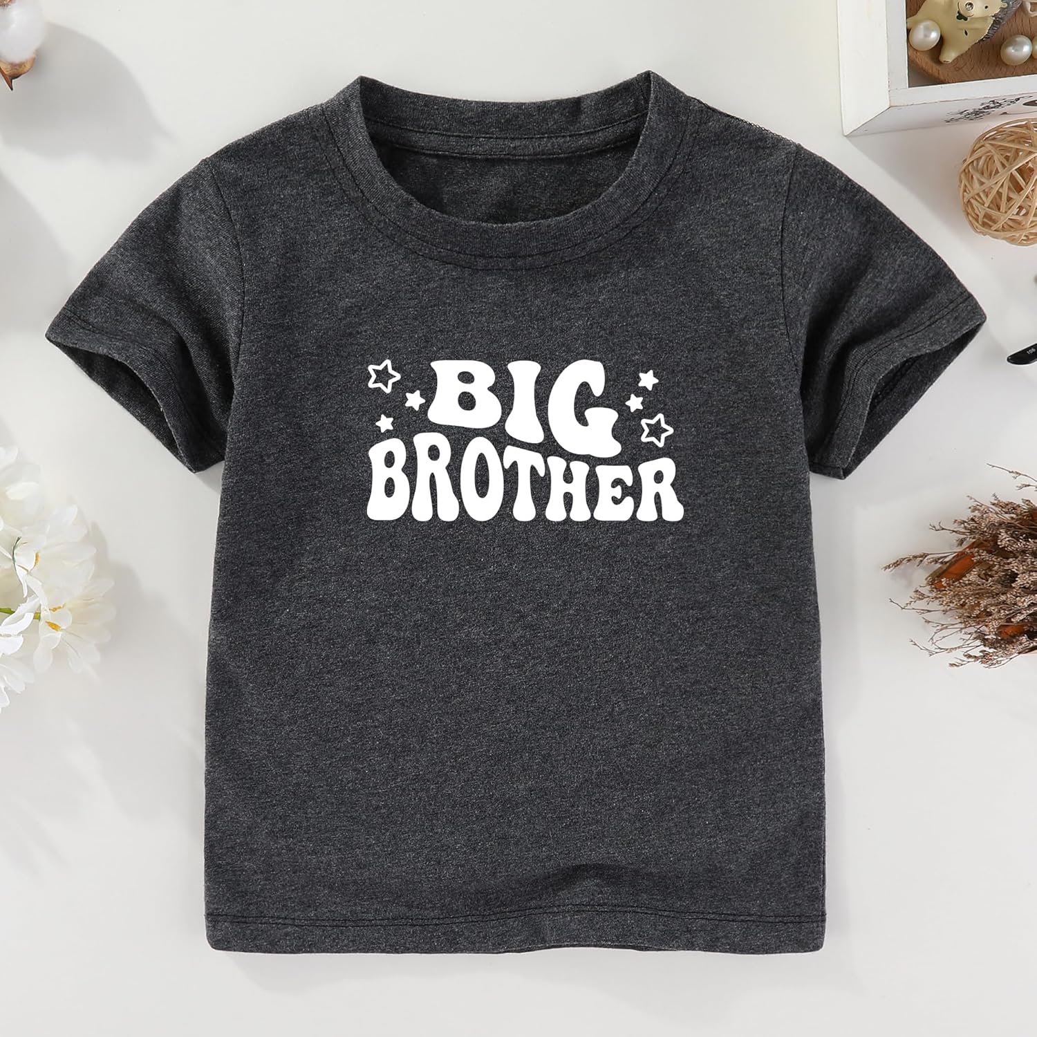 Big Brother Little Brother Matching Outfits Little Brother Baby Clothes Baby Bodysuits - Image 2