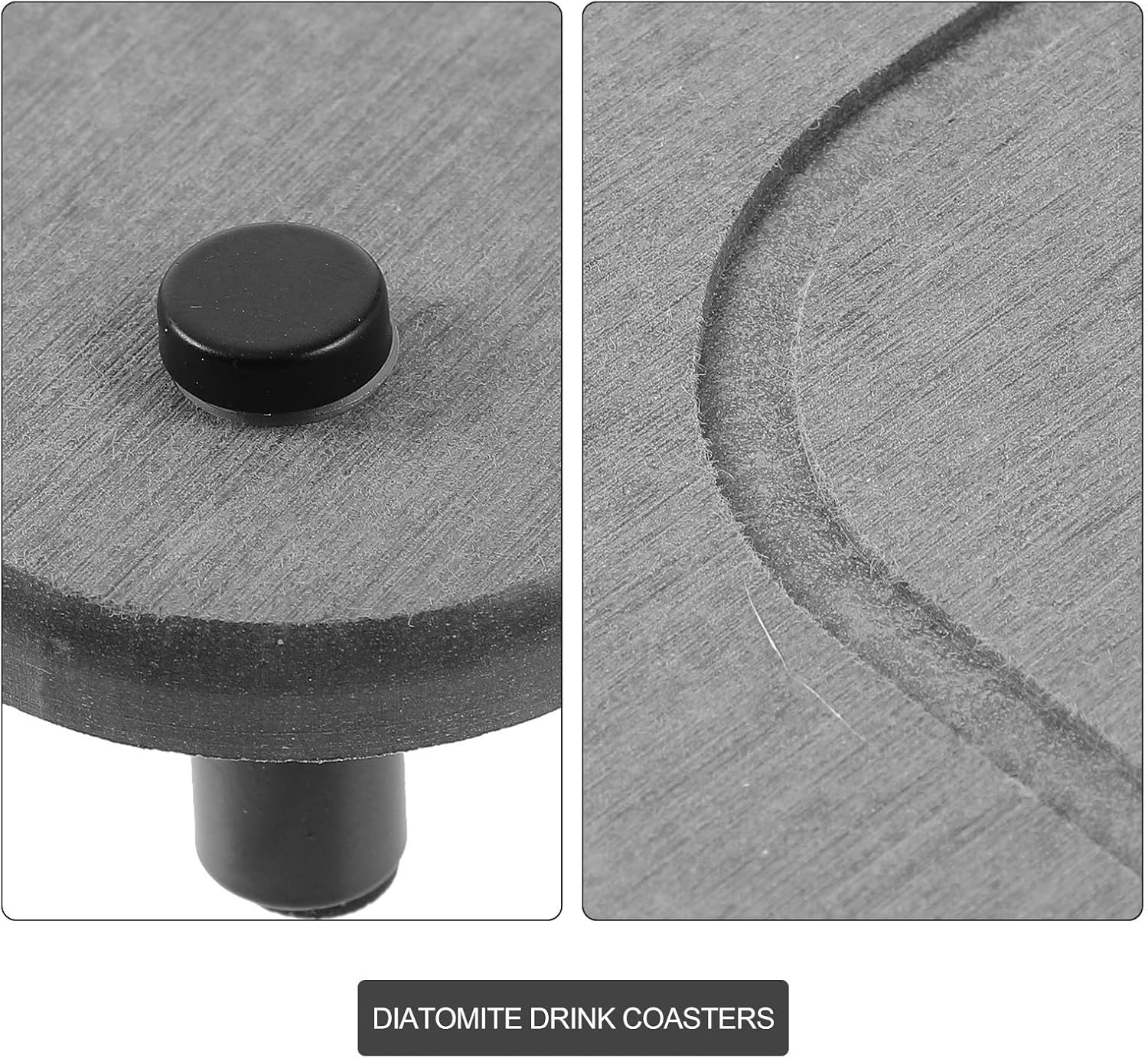 Quick Drying Absorbent Cup Pads with Stainless Steel Feet