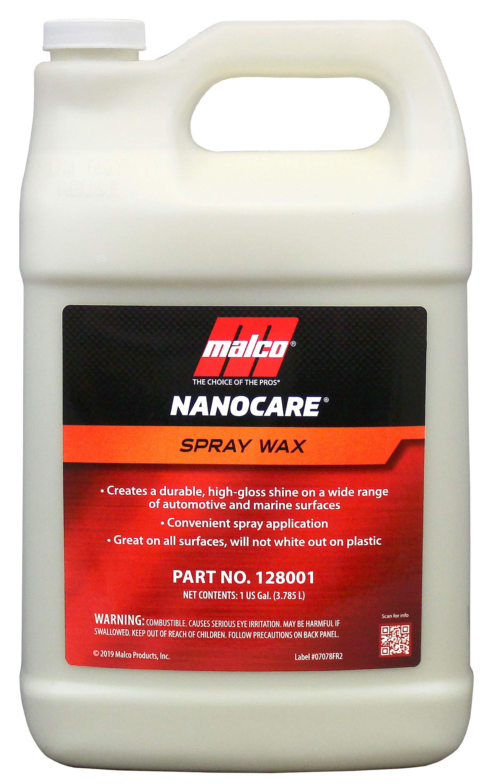 MalcoSpray Wax (1 Gallon)