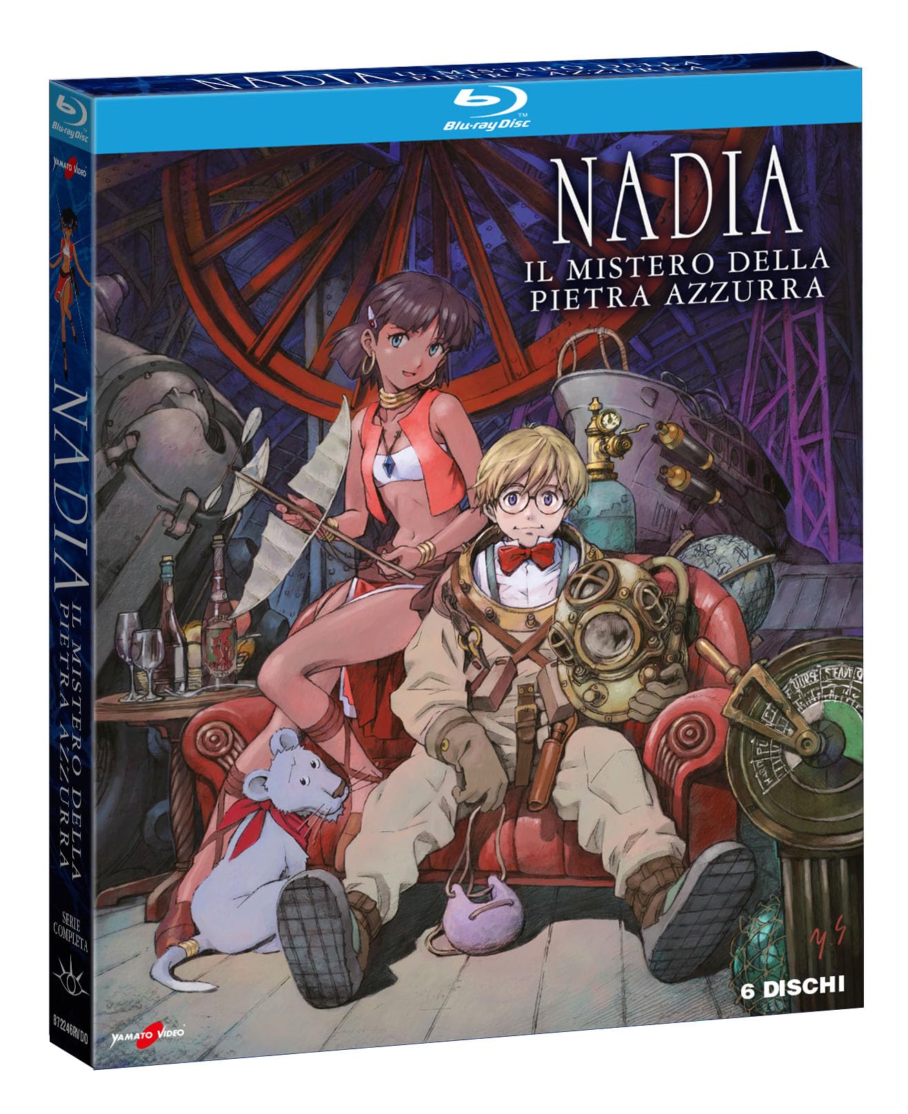 Nadia - Il Mistero Della Pietra Azzurra - (6 Bd)