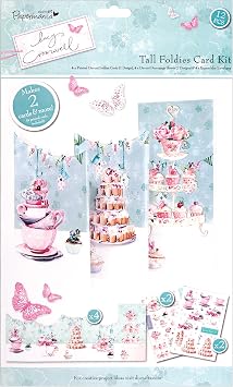 DOCrafts Papermania Lucy Cromwell Tall Foldies Card Kit