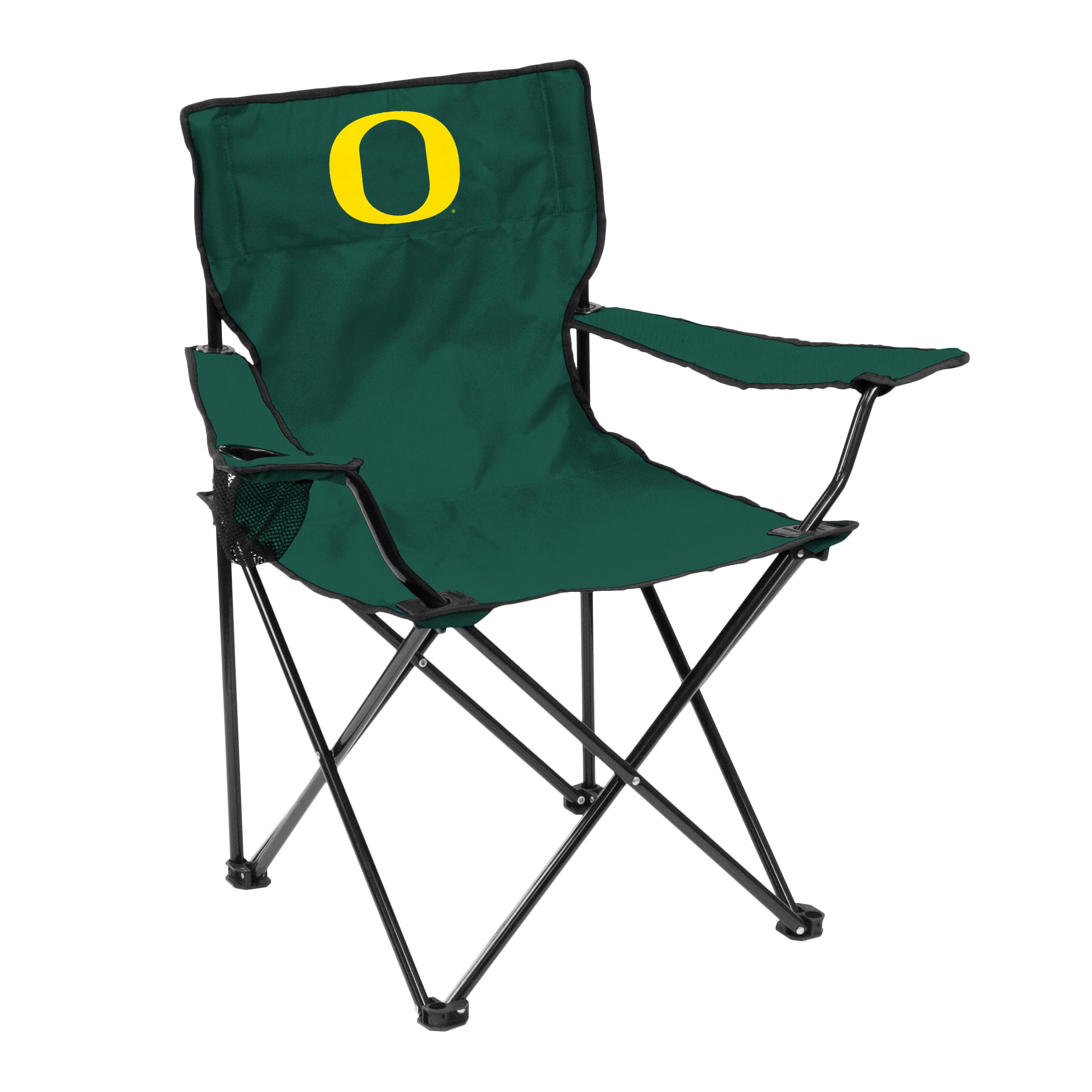 Logo Brands NCAA Oregon Ducks Quad Chair, Adult, Green