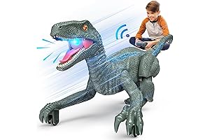 Remote Control T-Rex, ROARing Dino Jouney for 3+ Years Old