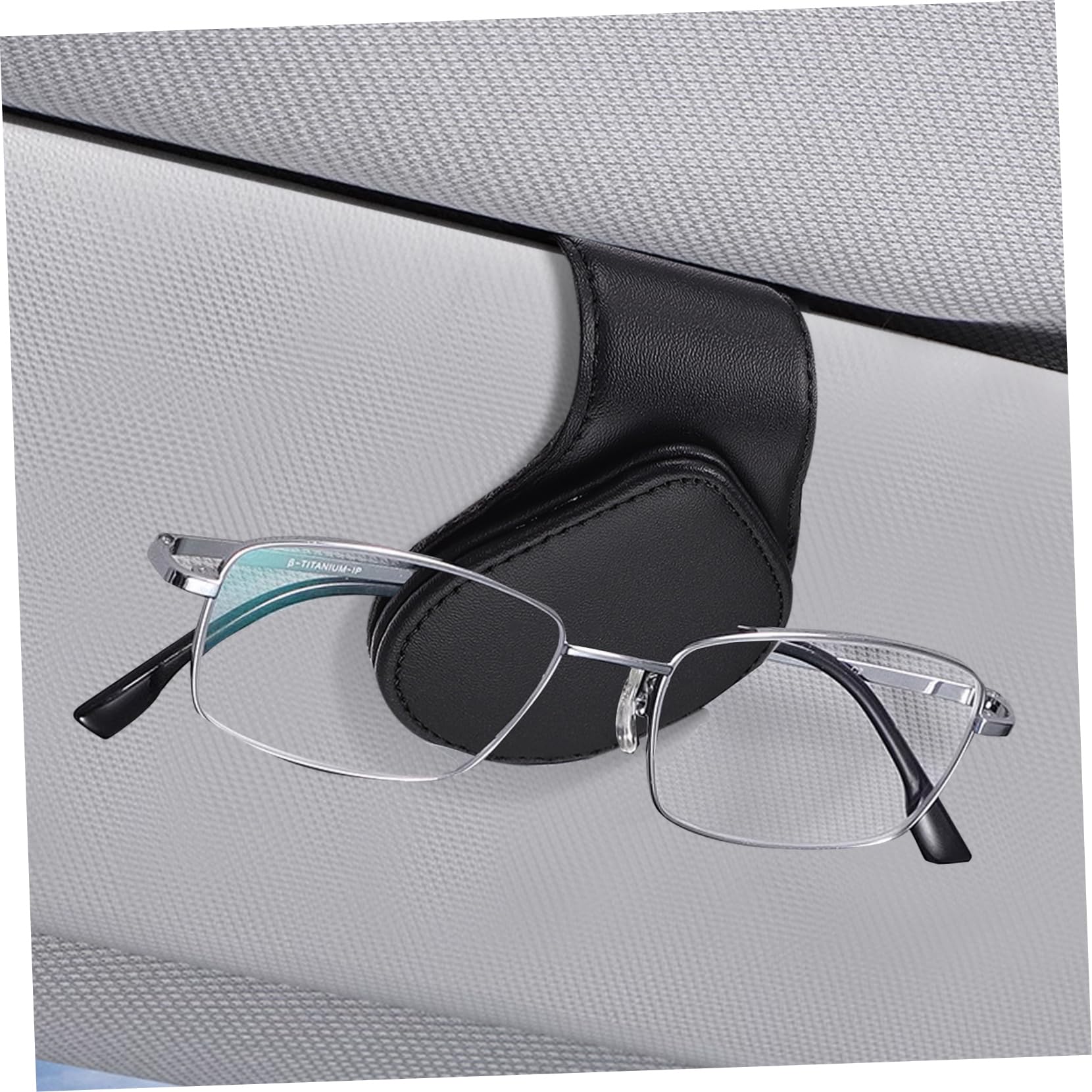 iplusmile 6stücke Auto Brillenhalter Für Sonnenbrillen Universeller Brillenfixierer Mit Magnetfunktion Für Sonnenblende Schützt Brillen Vor Kratzern Und Verlust Passend Für