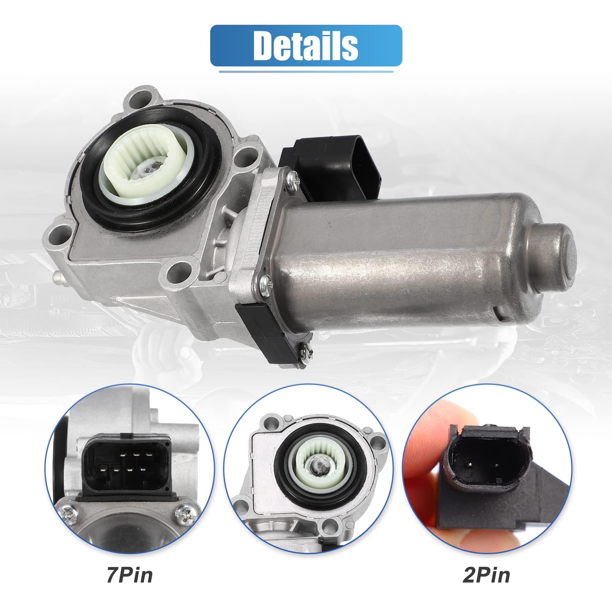 Motore del cambio attuatore del cambio della scatola di trasferimento adatto per X6 E71 X3 E83 X5 E53, codice accessori auto 27107566296 27103455139 27 10 7 566 296