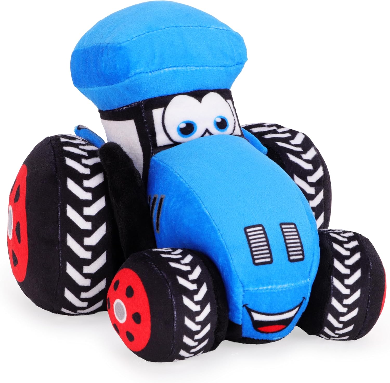 Toyland® 21cm (8 Inch) Plush Farm Tractor - Boys & Girls Bedroom Decoration (Blue)