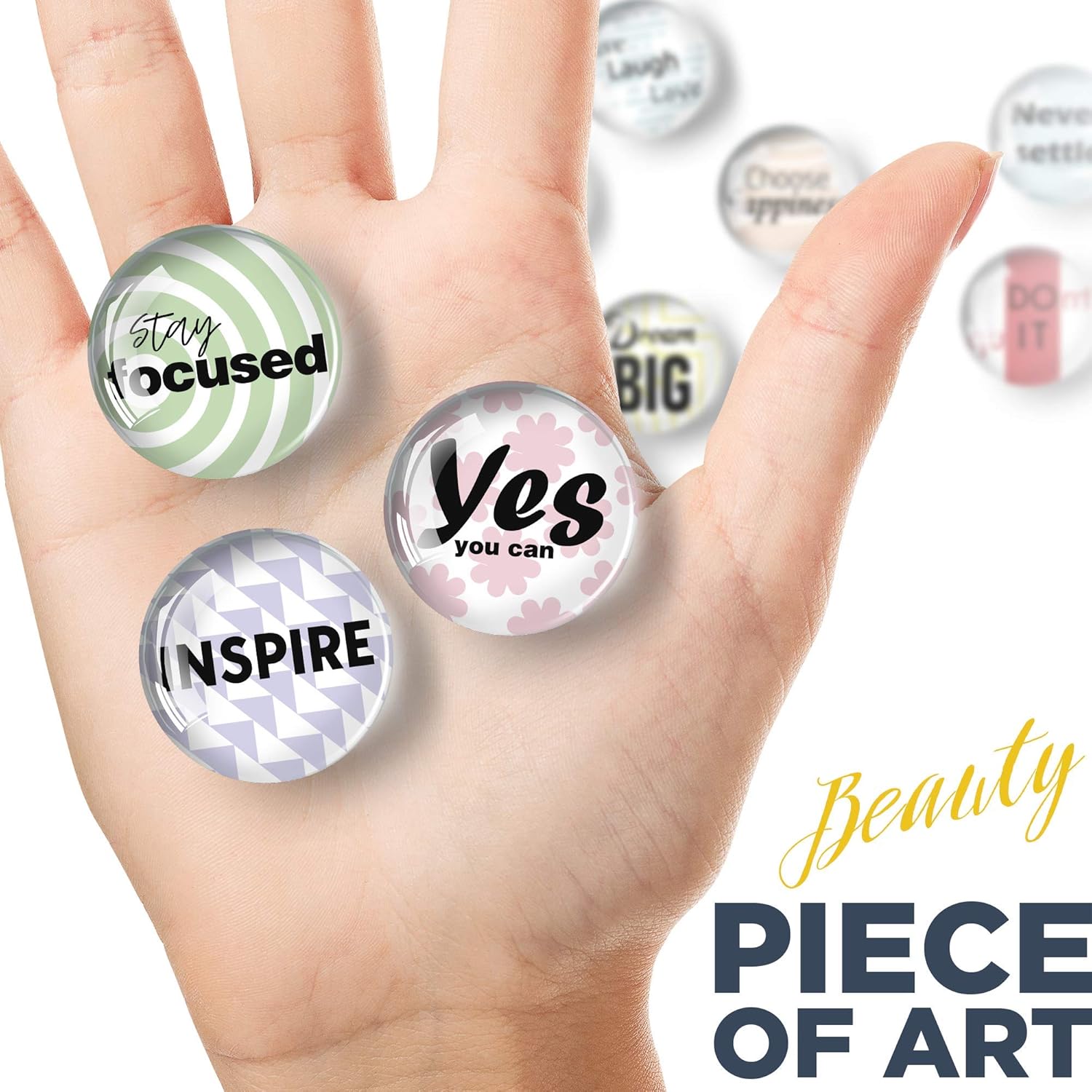 Buy Glass Inspirational Magnets For Fridge Funny Refrigerator Magnets Decorative Magnets For Whiteboard Locker Magnets For Boys And Girls Cute Fridge Magnets For Classroom And Office Online In Vietnam B07xh2z4th