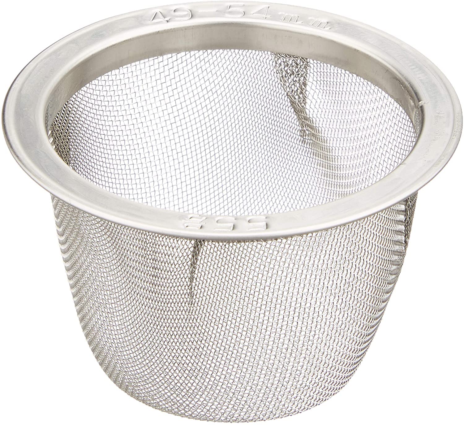 TIKUSAN Teapot Tea Pot Replacement Stainless Steel Mesh Strainer Tea Infuser Made in Japan (55 go), Silver