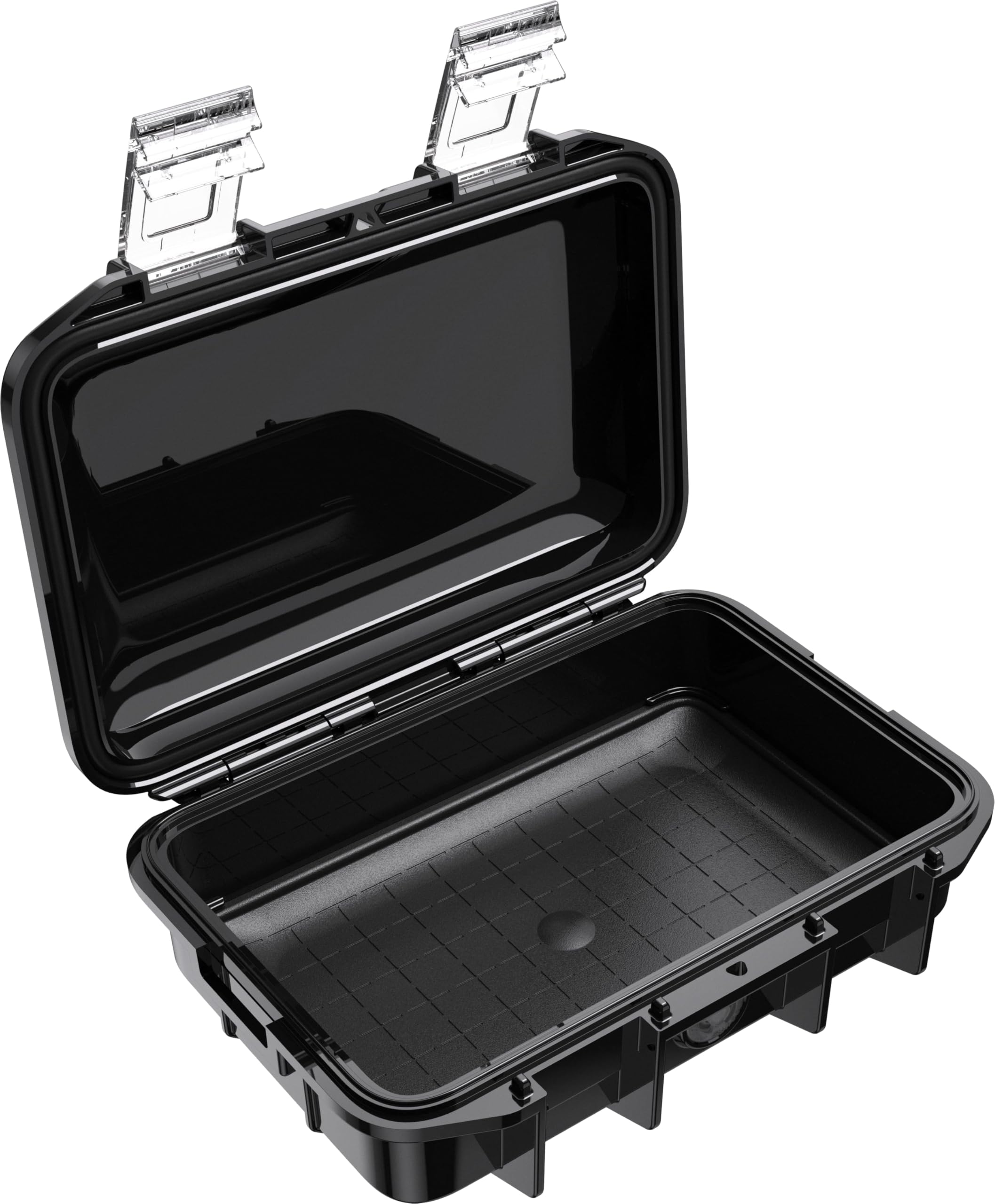 PELI M40 Micro Case – Valise de Protection compacte pour équipements de Valeur (GoPro, iPhone, Outils); Résistante à l’Eau, à la poussière et aux Chocs; Volume 1 L; Couleur : Noir