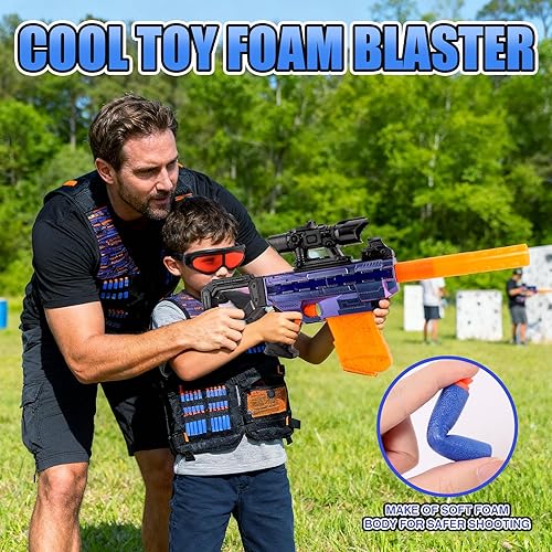 Miniatura 4 de Rifle de francotirador eléctrico, para niños de 6, 7, 8, 9, 10 años en adelante