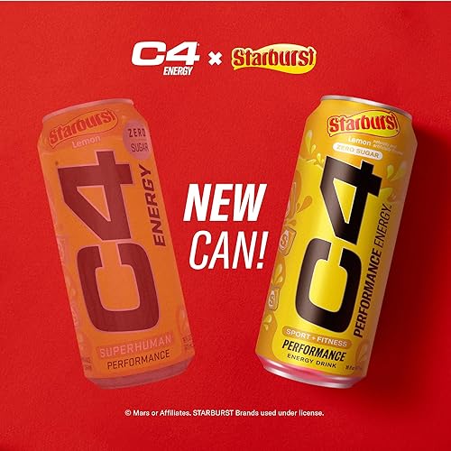 Vista 35 de Cellucor C4 Performance Energy - Bebida energética preentrenamiento carbonatada sin azúcar, 200 mg [0.007 oz] de cafeína con beta alanina, sabor