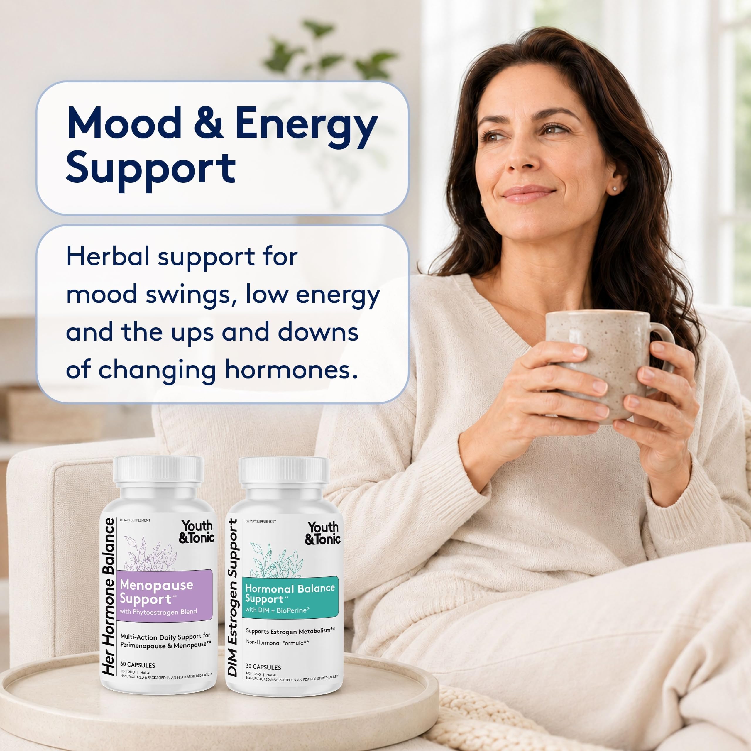 Youth & Tonic Perimenopause Hormone Balance Supplement for Women — Amazon image 5