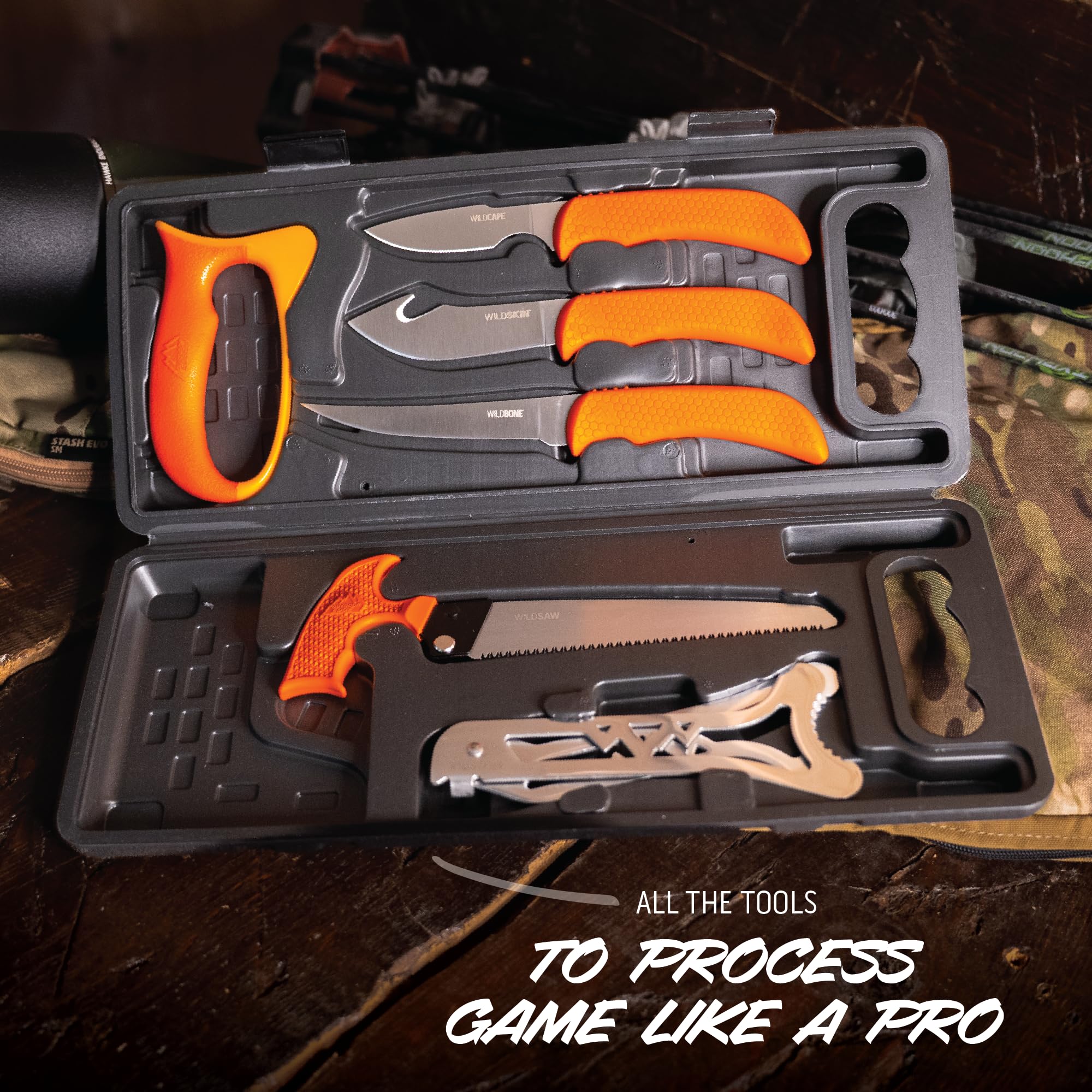 Outdoor Edge Cutlery Corp WP-2 Wild Pak Field-to-Freezer Game