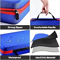 Vista 5 de GWCASE Toy Car Organizer Case Compatible with Hot Wheels & Matchbox. Storage Holder Carrying Container Bag Fits for Hotwheels/for Diecast Mini