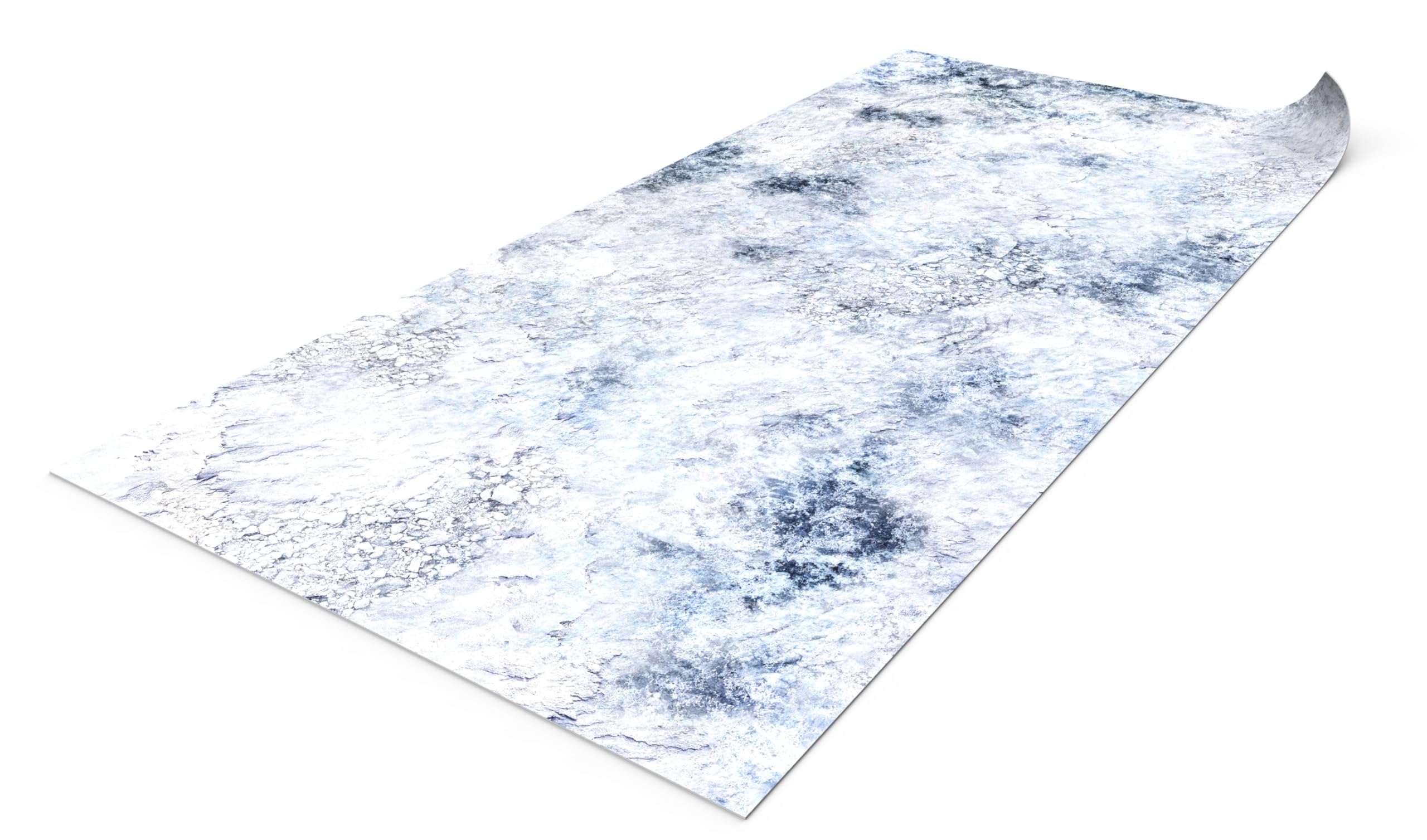 Mata do gier bitewnych kompatybilna z Saga 91,5x183 cm / 36"x72" - Zimowa Skamielina