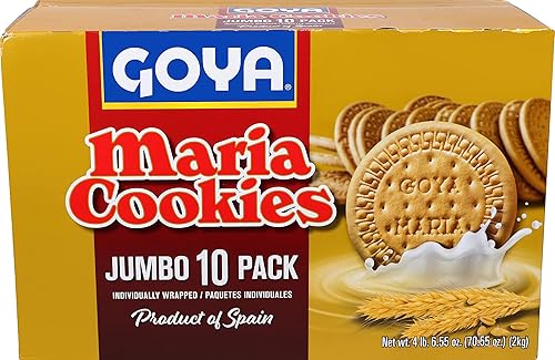 Miniatura 17 de Goya Foods Golden Maria - Galletas sándwich con relleno de sabor a chocolate, 5.1 onzas (paquete de 24)