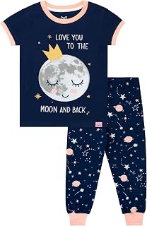 Girls Moon Pajamas