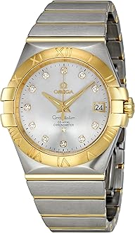 Omega Men's 123.20.35.20.52.002 Silver Dial Constellation Watch