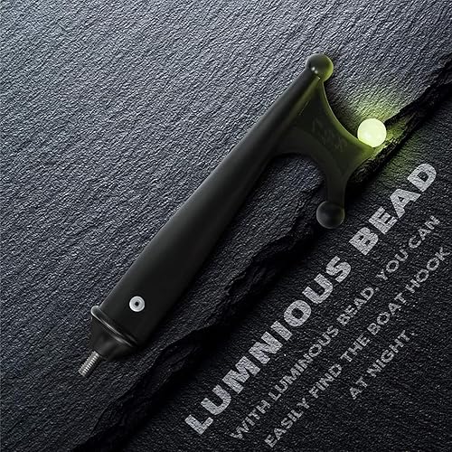 Vista 4 de SAN LIKE Boat Hooks, Boat Hook Docking with Telescopic Pole,Floating,Durable,Rust-Resistant Boating Poles with Luminous Bead Boating Accessories