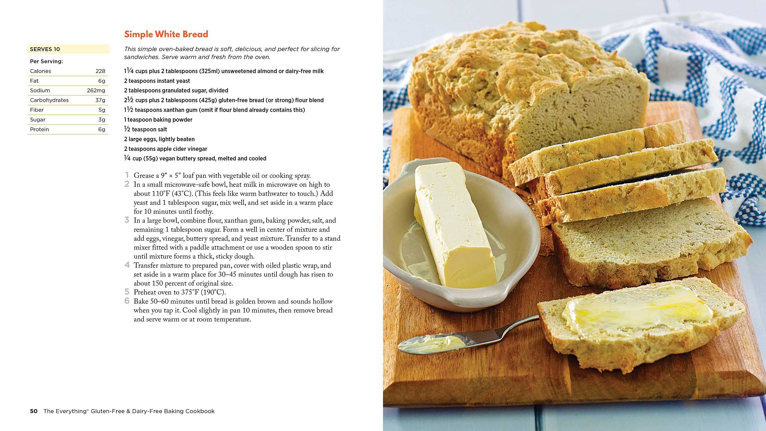 The Everything Gluten-Free & Dairy-Free Baking Cookbook: 200 Recipes for Delicious Baked Goods Without Gluten or Dairy