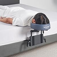 Vista 5 de Master Massage Kit de masaje de escritorio para la cara – Soporte de almohada de mesa y escritorio – Soporte plegable ajustable para reposacabezas