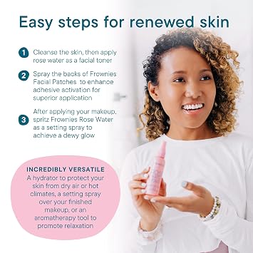 Frownies Rose Water Hydrator Spray, 2 oz
