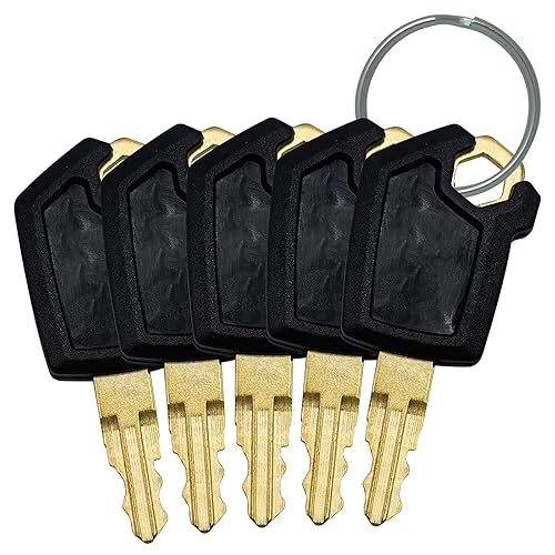 Miniatura 1 de 5P8500 5P-8500 Llaves de encendido de repuesto para CAT Caterpillar Loader Excavadora Bulldozer y equipo pesado 5P 8500 2462641 (paquete de 5)