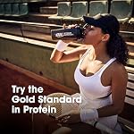 Optimum Nutrition Norme or 100% Poudre de protéines de lactosérum 2.270g - Crème glacée à la vanille - 73 portions (l'emballage peut varier)