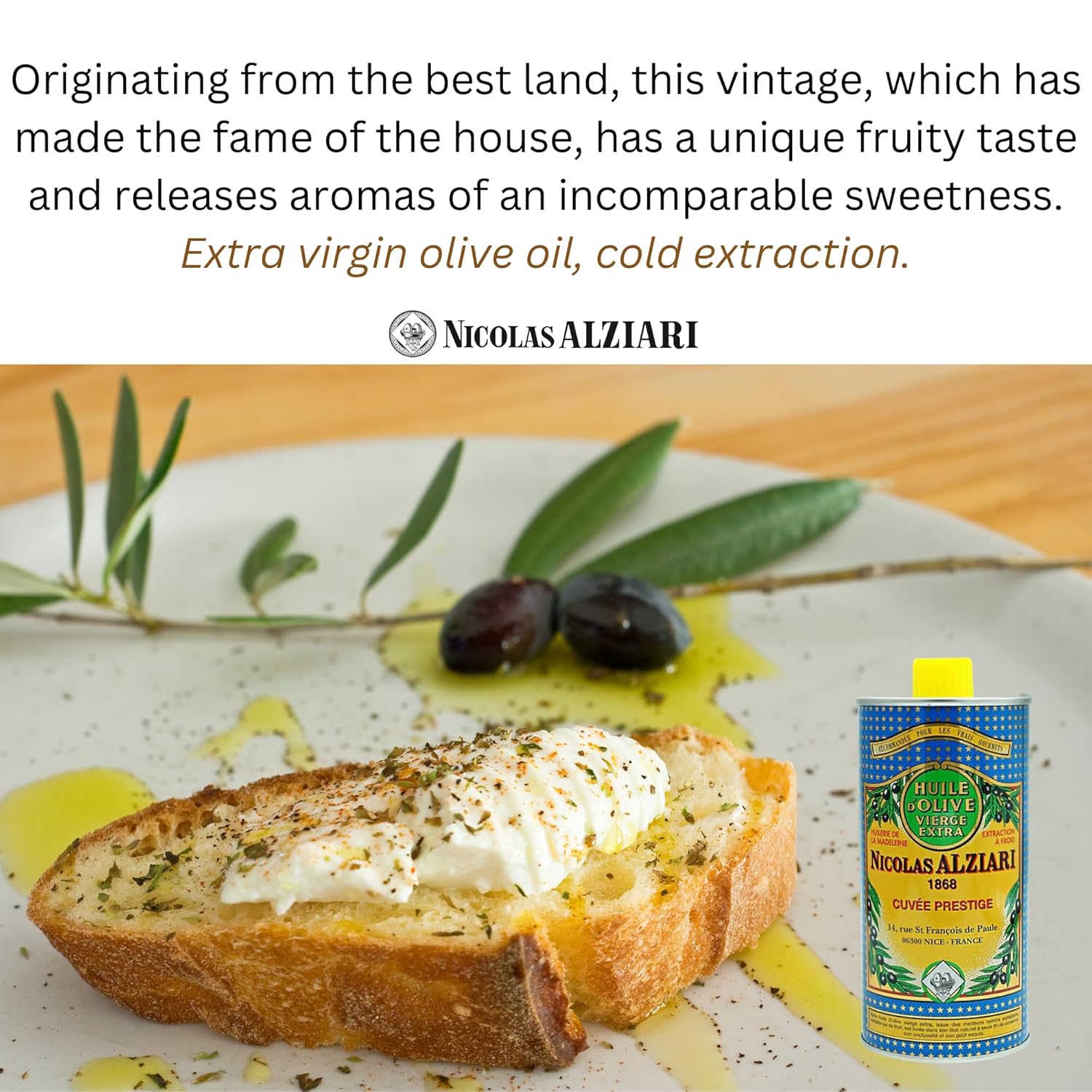 Nicolas Alziari Extra Virgin Olive Oil 16.9 Fl.oz (500ml) - Image 6