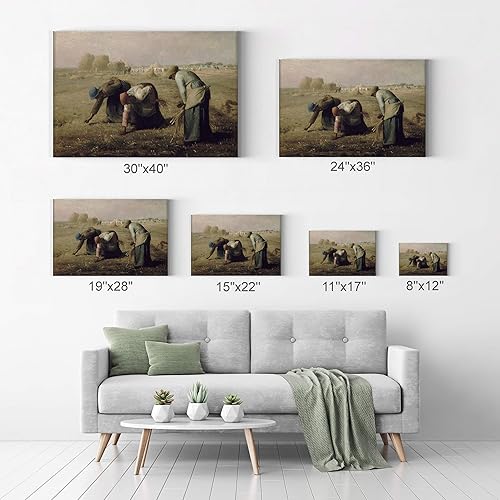 Miniatura 7 de Jean-Francois Millet H45 - Lienzo impreso, diseño de calavera