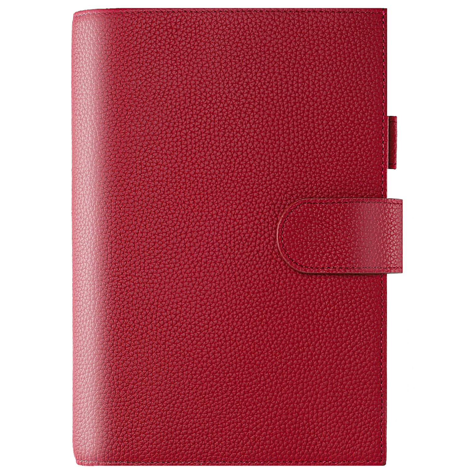 Ox Knight A5 Leather Cover Red