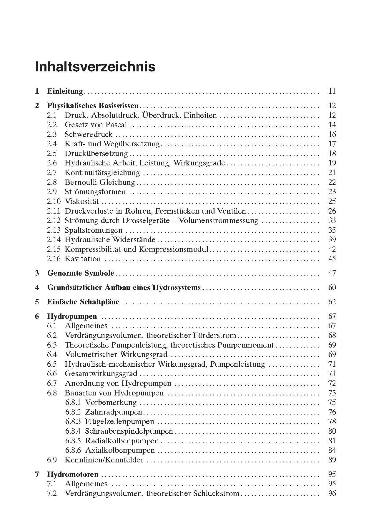 Grundlagen der Hydraulik