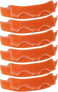 6pcs Hard Hat Sweatband - Cotton Hard Hat Liner With Hook And Loop, Reusable Hardhat Sweatband For Chainsaw Helmet, Hard Hat Sweat Bands Replacement, Welder Helmet,Hard Hat Accessories