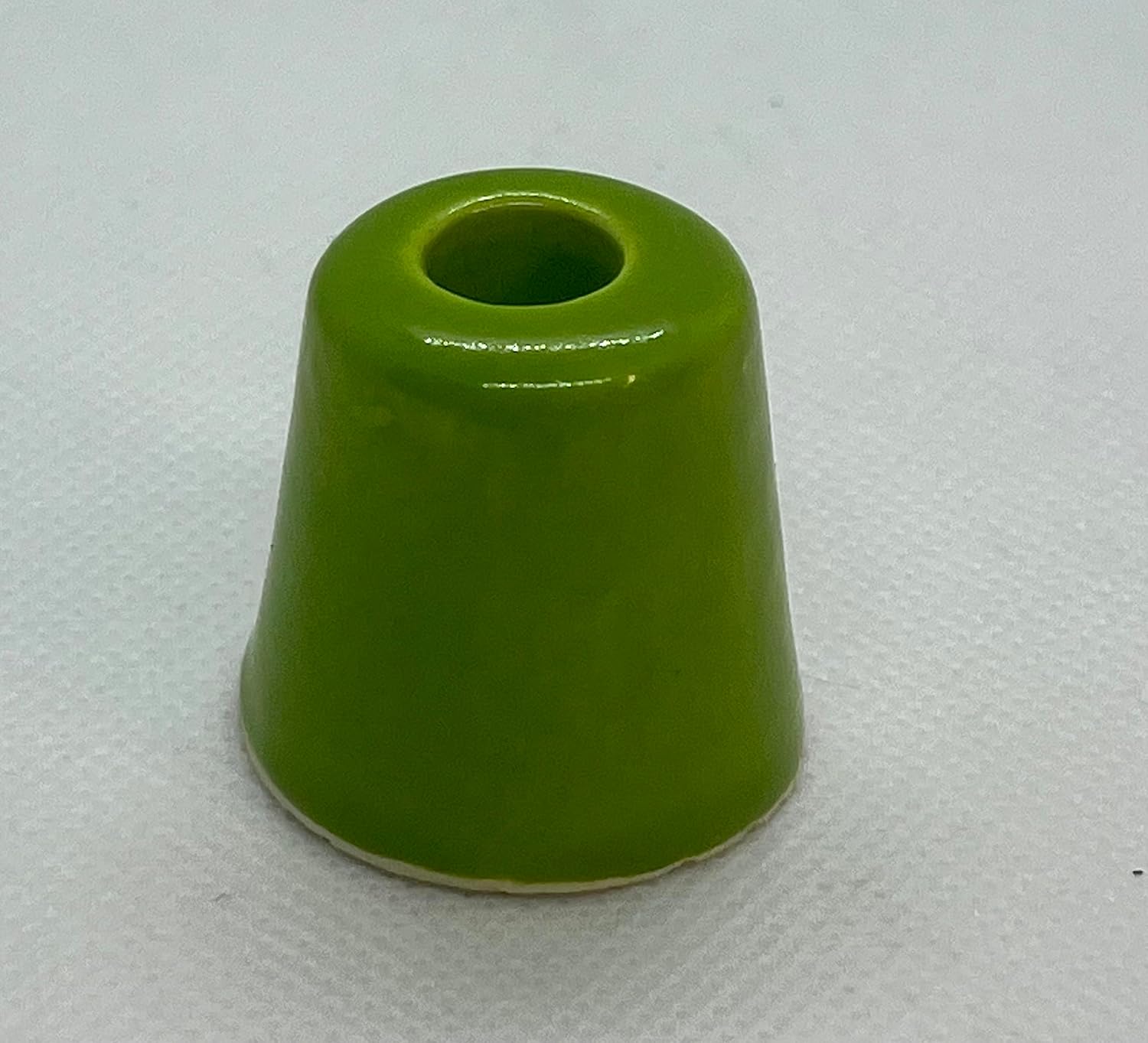Ceramic Cigarette Snuffer (Lime) Handmade Extinguisher (1pk