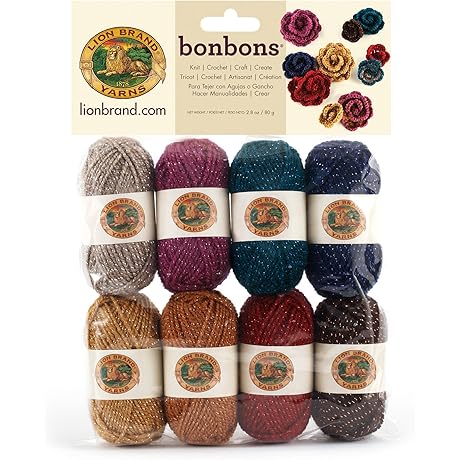 Lion Brand Vegan Yarn BonBons