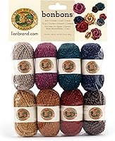 Vista 13 de Lion Brand Yarn Paquete de hilo BonBons Brights