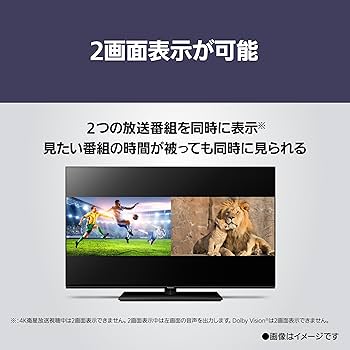 Amazon.co.jp: Panasonic 48V Type OLED TV 4K TV-48Z85A VIERA
