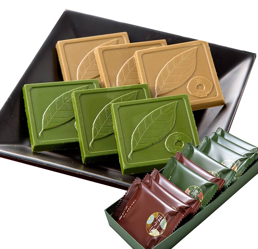 チョコ5759 Amazon.co.jp: きよ泉 宇治抹茶チョコレート ほうじ茶 合計9枚