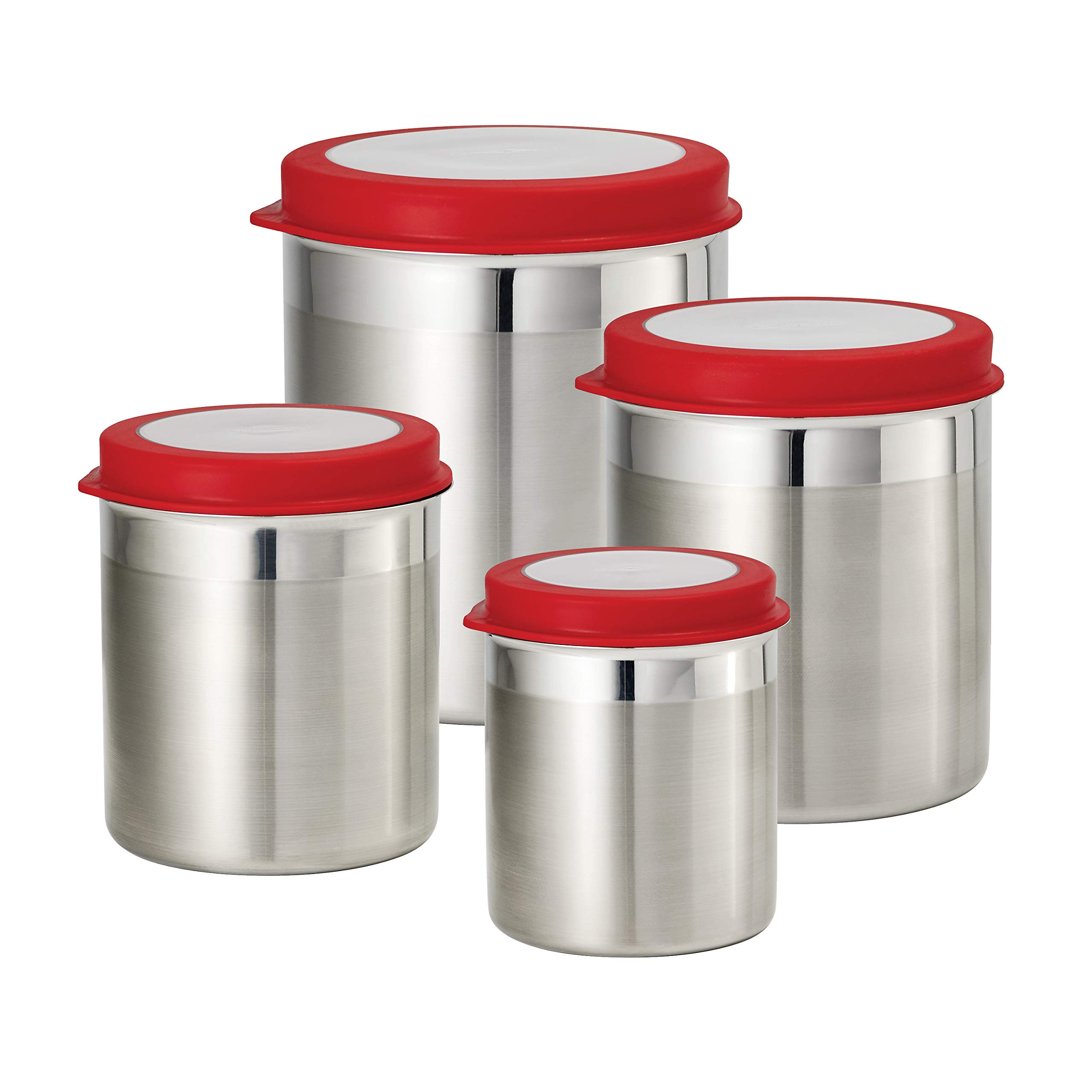 Tramontina 4 Piece Canister Food Storage Set